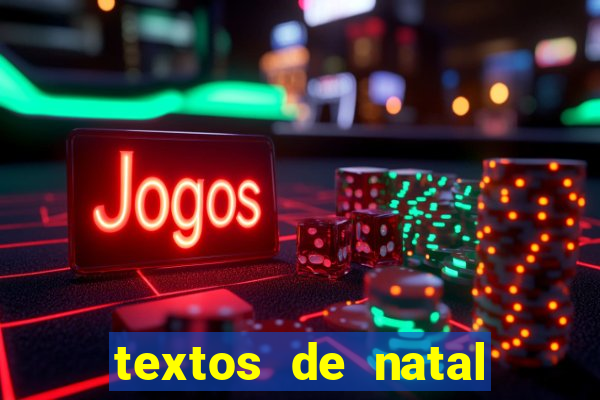 textos de natal para leitura